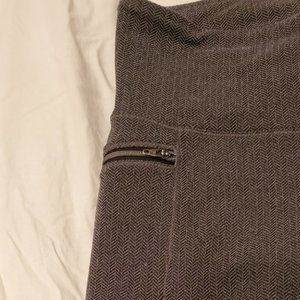 Athleta leggings with zipper details